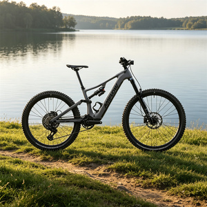 Vélo tout-terrain à suspension intégrale Amflow PR Carbon Pro avec dérailleur Avinox Wireless Remote S1000, vélo de montagne Amflow PR Carbon équipé de DJI Av - Product Image 3