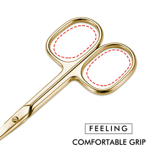 Straight Nail <b>Edge</b> <b>Cutter</b> Stainless Steel Manicure Scissors Nail Sticker Eyebrow Scissor Custom Tool - Product Image 6