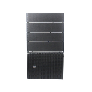 T10インチラインアレイプロフェッショナルオーディオプロラインアレイシステムミニサウンドパッシブサブウーファー250Wおよびフルレンジスピーカー240W - Product Image 3