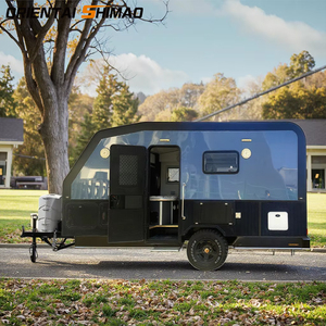 Kit Fuoristrada 4x4 in Alluminio con <span class=keywords><strong>Roulotte</strong></span> Teardrop Pieghevole in Avanti, Caravan e Tende per Campeggio all'Aperto - Product Image 1