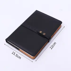 Manufactory Wholesale Business Notebook Gift Set Customized Luxury Pu Cover Magnetic Notebook With Pen Personalized Notebook