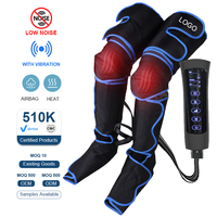 Health pal Oem Odm Speicher methode Luft komprimieren Shiatsu Heizung Vibrierendes Timing I-Touch Verwenden Sie das Fuß-und Waden massage gerät des Controllers