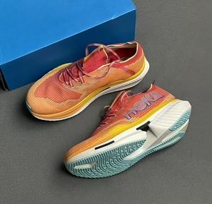 High elasticity breathable knitted sweat-absorbing carbon plate shock-absorbing professional marathon sports shoes for racing - Product Image 6