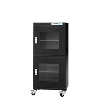 Armoire de stockage à sec industrielle moderne en acier inoxydable ESD 435L pour atelier SMT, mobilier de laboratoire, anti-humidité pour cartes PCB
