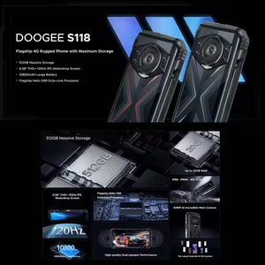 Smartphone <span class=keywords><strong>DOOGEE</strong></span> S118 d'origine, écran 6,58 pouces, Android 14, batterie 10800 mAh, téléphone robuste IP68/IP69K, téléphone mobile 4G - Product Image 3