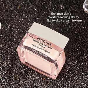 Crème de nuit à texture légère effet givré pour peaux normales, hydratation intensive, fortifiante, apaisante, formule douce, naturelle et pure - Product Image 3