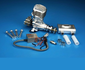 Dle35ra mô hình Xăng 35cc động cơ xi lanh đơn cho RC cánh cố định máy bay - Product Image 1