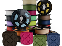 Filamento PLA+ 1.75mm ad Alta Resistenza, 8 Colori con Bobina, Filamento per Stampante 3D per Bambu Lab Prusa