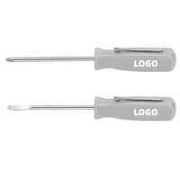 Destornillador de Bolsillo con Logotipo y Nombre Personalizados, Mini Herramienta de Precisión, Regalo Promocional para Construcción y Mantenimiento, Directo de Fábrica