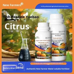 {Compost de Péptidos de Pescado Premium Citrus Joy} Solución <span class=keywords><strong>para</strong></span> Frutas que No Se Expanden, Sabor, Color, Fruta Pálida, Fruta Agrietada, Fruta Oxidada - Product Image 5