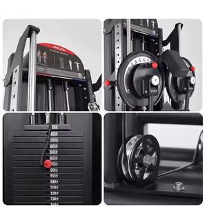 Machine de musculation multi-flights debout sélectable pour les épaules et la poitrine - Entraîneur de force - Certifié ISO/CE - Modèle CBCB40 - Product Image 6