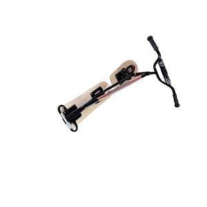 Nuevo modelo popular Snow Black + log Color Bicicleta de esquí de alta calidad Fácil de llevar AHDPE grueso + bicicleta de esquí de hierro - Product Image 5