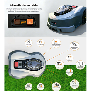 เครื่องตัดหญ้าอัจฉริยะ GPS AI-Robotic รุ่น Superior พร้อมระบบทำแผนที่และการทำงานแบบไร้ขอบเขต รับประกันการใช้งานแบบไร้สายรอบสนาม N1000/N2000 - Product Image 4