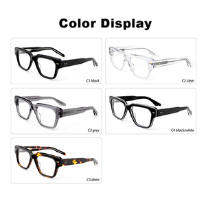 Kính mắt thời trang cao cấp chất liệu acetate cổ điển, có thể in logo tùy chỉnh, dành cho nam giới. - Product Image 3