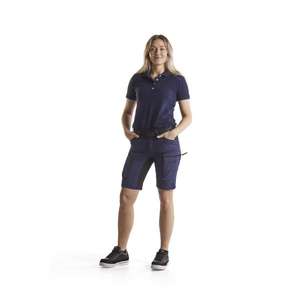 BLAKLADER - 714918458999C48 Pantalones cortos de servicio para mujer elásticos azul marino/negro-PANTALÓN DE TRABAJO EAN 7330509538715 PANTALONES CORTOS DE TRABAJO - Product Image 3