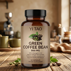 Suplemento de Granos de Café Verde 800mg, Promueve Niveles de Energía Saludables, Apoya el Control de Peso y el Metabolismo, Sin GMO, 60 Cápsulas - Product Image 1