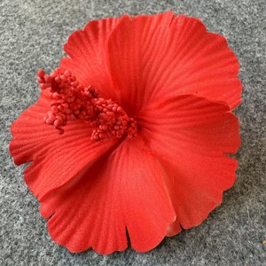 FSH04 Mousse Doux Bord Incision Hawaïen Partie Décor <span class=keywords><strong>Extra</strong></span> Long Hibiscus Bande De Cheveux Fleur En Gros Femmes Pinces À Cheveux - Product Image 6