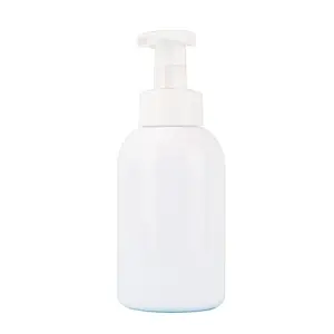 Dispenser di sapone schiumogeno personalizzato 200ml 300ml 400ml 500ml bottiglie di plastica PET Dispenser di sapone liquido cosmetico flacone con pompa di schiuma