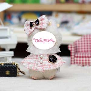 Colgante de vinilo Ropa de muñeca Accesorios para muñecas Trajes Caja ciega Solo ropa para Pin for Love 4,0 Mini Labubu Edad 14 + - Product Image 3