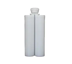 NICE Type 400ml 1:1 Empty 2K Dual Cartridge 2 Component Adhesive Filling Dual Cartridge For Polymers
