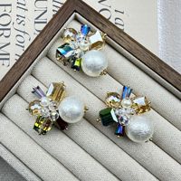 Accessoires de bijoux DIY vintage en perles et strass, boucles de chaussures, accessoires vestimentaires, breloques semi-finies pour sabots