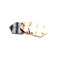 Placa de Identificación de Aluminio Anodizado en Blanco para Grabar, Etiquetas de Identificación para Mascotas, Perros, Gatos, Anillo con Nombre de Animal, Antipérdida, para Manualidades