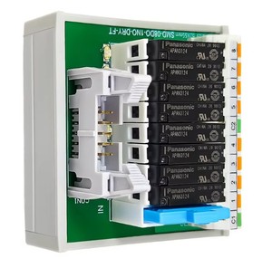 8-kênh 24VDC Plug-in <span class=keywords><strong>Relay</strong></span> module với OX sừng nối 1NO chuyển đổi thiết bị điện - Product Image 6