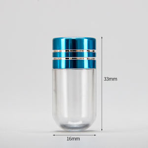 Envase Individual de Plástico para Cápsulas, Mini Botella para Pastillas con Blister - Product Image 6