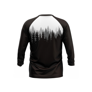 Camiseta de manga 3/4 de verano para hombre, camiseta de resistencia para ciclismo de montaña <span class=keywords><strong>MTB</strong></span> MX, sudadera para motocicleta todoterreno DH - Product Image 2