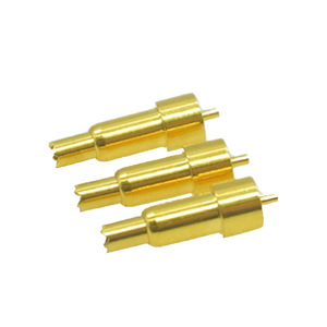 XSL-<b>Spring</b> Pin 055 2A High Current Bronze <b>Spring</b> Pin With Phillips Head For Bluetooth Headsets Power Banks Pogo Pins - Product Image 4