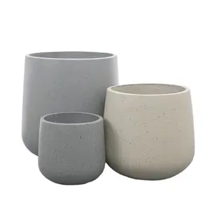 Vaso de planta para cimento, venda no atacado de fábrica, vaso de plantas, oem, vaso de concreto