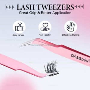 Livraison Gratuite <span class=keywords><strong>DAMMAN</strong></span> 4-en-1 Gel Dissolvant de Colle et de Scellant pour Cils avec Pince à Épiler pour Colle et Retrait de Clusters de Cils - Product Image 5