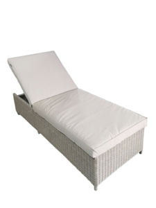 Moderne Buitentuin Rotan Rieten Ligstoel Aan Het Zwembad Chaise Lounge Meubels Ligstoelen - Product Image 6