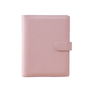 Carnet A5 avec reliure à 6 anneaux argentés de 2 cm, organiseur personnel à feuilles mobiles au design élégant - Product Image 4