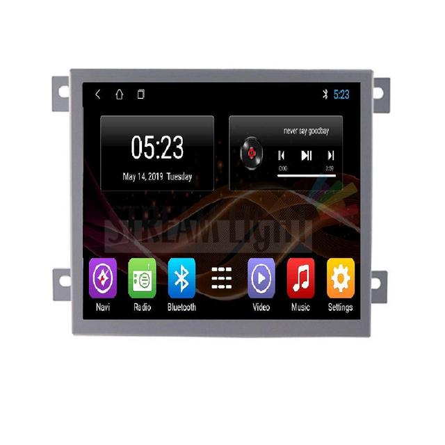 Android 10 Touch Screen Dashboard Mount Car Multimedia Video Player Navigation GPS Audio Stereo Radio 1 Year for Dodge