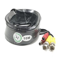 Cable de Extensión de Alimentación BNC a CC para CCTV, 5M-50M, Cables de Comunicación para Cámaras de Seguridad/DVR/Video