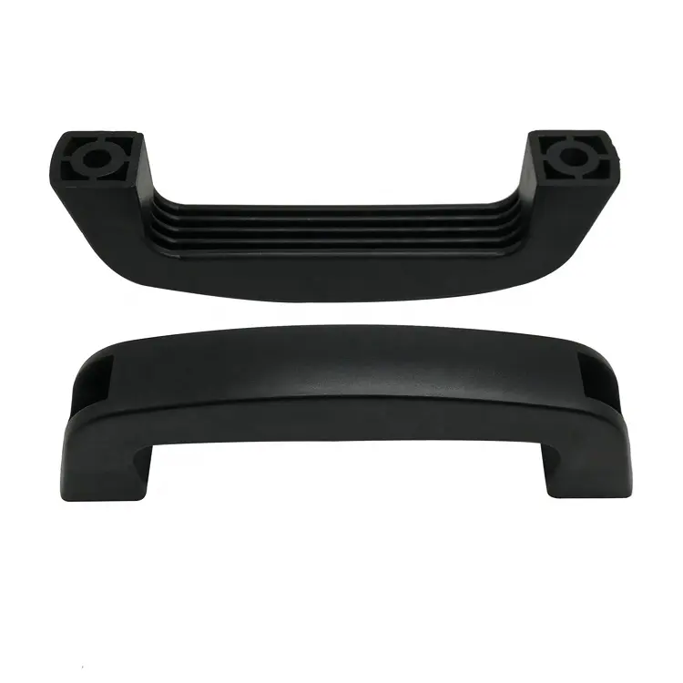 Black Reinforced Polyamide Pull Handle Plastic Bridge Handle