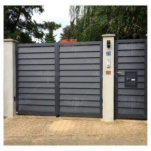 Porte <span class=keywords><strong>en</strong></span> <span class=keywords><strong>fer</strong></span> forgé <span class=keywords><strong>en</strong></span> aluminium de fabrication directe, design de <span class=keywords><strong>portail</strong></span> de cour, portes simples, porte principale extérieure, <span class=keywords><strong>prix</strong></span> de la porte <span class=keywords><strong>en</strong></span> <span class=keywords><strong>fer</strong></span> - Product Image 4