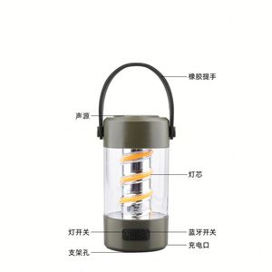 Lámpara de Camping LED Recargable, Multifuncional, Portátil, para Emergencias al Aire Libre, Estilo Vintage, Venta al Por Mayor - Product Image 4