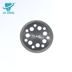 Disque de laboratoire diamanté double face électrique Ai-oral, épaisseur 0,3 mm, disque de coupe abrasif personnalisable pour laboratoire <span class=keywords><strong>dentaire</strong></span> - Product Image 5