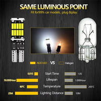 Ampoules LED T10 W5W Canbus 168 194 pour voiture, 6000K, sans erreur, 4014 26SMD, éclairage intérieur, lampes de dégagement, accessoires auto 12V
