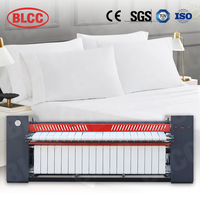 Calandreuse industrielle multi-rouleaux à grande vitesse pour draps de lit, pour grandes blanchisseries