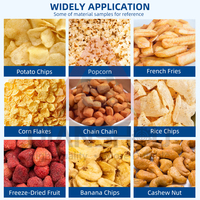 Machine d'emballage verticale automatique pour chips de pommes de terre, pop-corn, aliments secs, granulés, en sachets de 50g, 100g, 150g