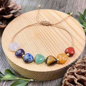 Natural Stone <b>Bracelet</b> Colorful Glass Beaded Bestselling Spiritual Gift Small MOQ Welcome for Wholesalers Dedicated Account - Product Image 5