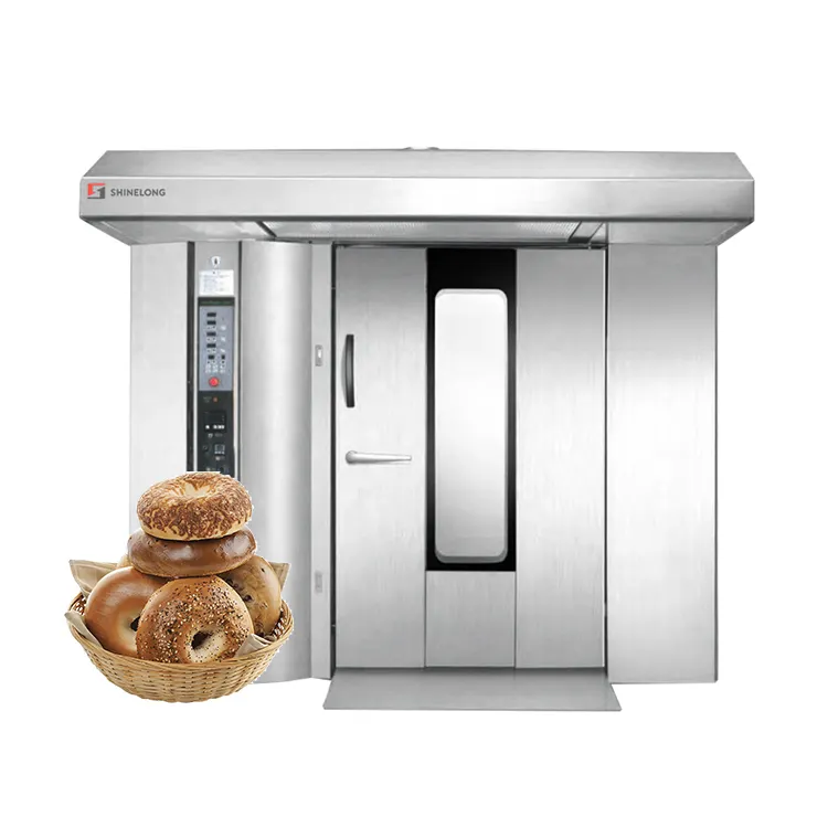 Bakery Equipment Rotor Oven Gas and Electric Rotating Bakery Ovens Bakery Rotary Oven for Sale