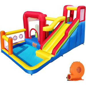 Combo de Inflables de Vinilo Comerciales de Lujo, Piscina de Pelotas, Alquiler de Casa de Brinco para Fiestas, Uso Residencial Interior/Exterior, Personalizable - Product Image 1