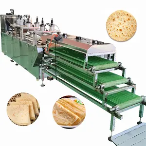 מכונה תעשייתית להכנת אפיית רוטי אפייה אוטומטית מלאה של קמח חיטה