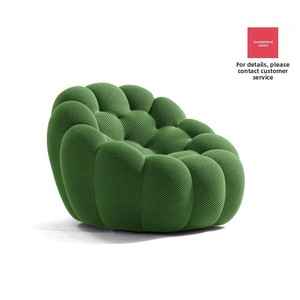 Divano a bolle in stile nordico minimalista di design Rochburg completamente assemblato per il calcio compresso presenta il soggiorno singolo disponibile - Product Image 3