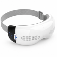Masseur oculaire intelligent Ysabel, appareil de massage des yeux chauffant et rafraîchissant, pression d'air, vibration, haut-parleur Bluetooth, 2500 mAh rechargeable, pour la maison