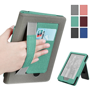 Étui magnétique <span class=keywords><strong>en</strong></span> PU souple pour lecteur de livres électroniques avec dragonne pour <span class=keywords><strong>Kindle</strong></span> 958 Housse de protection pour Kpw 3 - Product Image 1